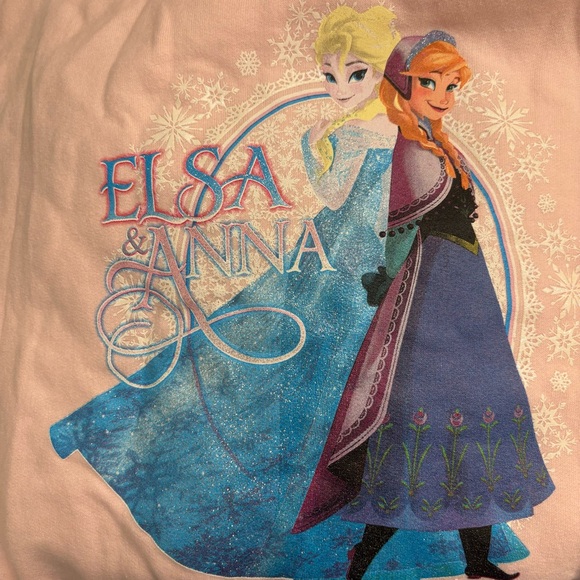 1. Disney Parks Anna & Elsa Frozen Sweatshirt - Picture 6 of 6